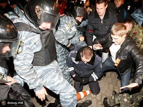 В Киеве отпустили участников празднования годовщины Майдана