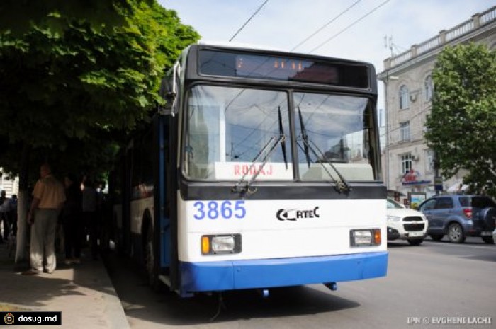 В Кишиневе представлен троллейбус, независимый от электросети