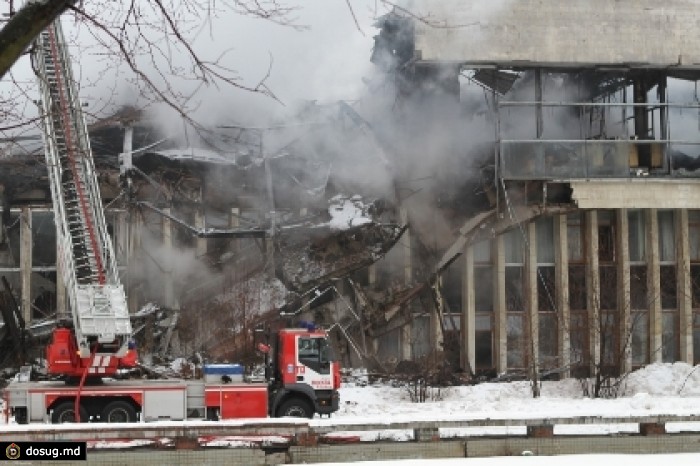 В МЧС сообщили об угрозе обрушения библиотеки ИНИОН