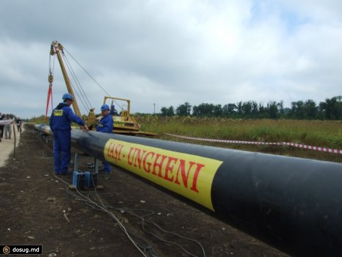В Молдову начинаются поставки газа из Румынии