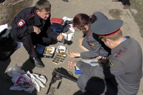 В Нижегородской академии самбо нашли тайник с револьверами
