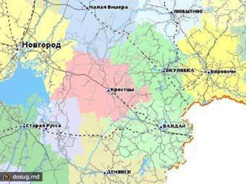 Карта крестцы новгородская область