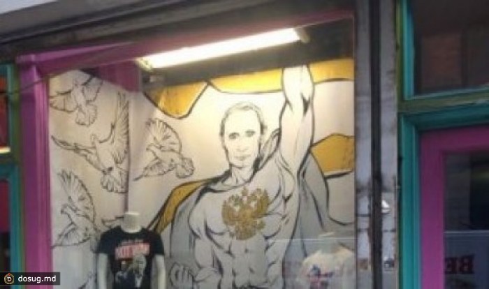 В Нью-Йорке открылся магазин футболок с изображением Путина. ФОТО