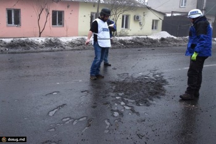 В ОБСЕ зафиксировали обстрел Донецкой области кассетными боеприпасами