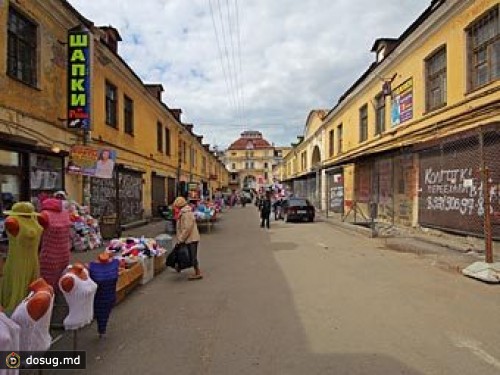 В Петербурге в корпусе Апраксина двора произошел пожар