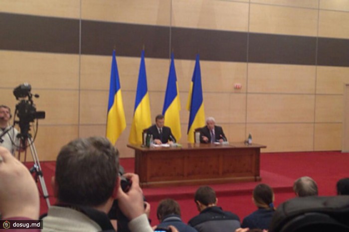 В Ростове-на-Дону началась пресс-конференция Януковича