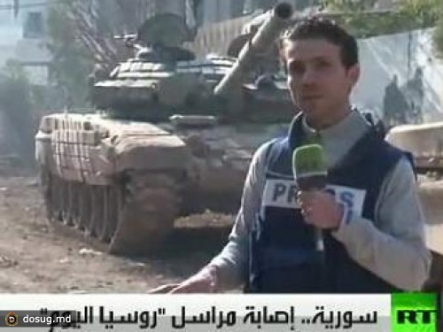 В Сирии ранили корреспондента российского телеканала