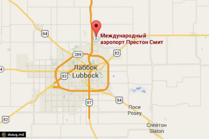 В Техасе самолет врезался в телевышку