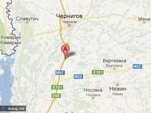 В автокатастрофе на Украине погибли 15 россиян