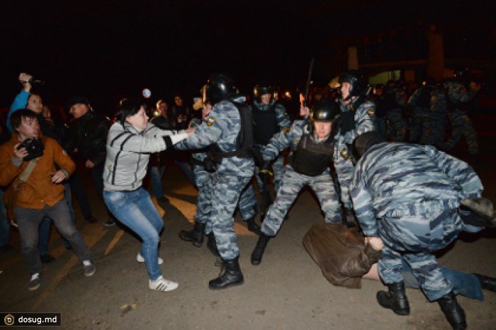 В ходе беспорядков в Москве задержаны более 250 человек