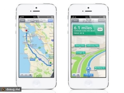 В картах из iOS 6 задействовали разработки "Яндекса"