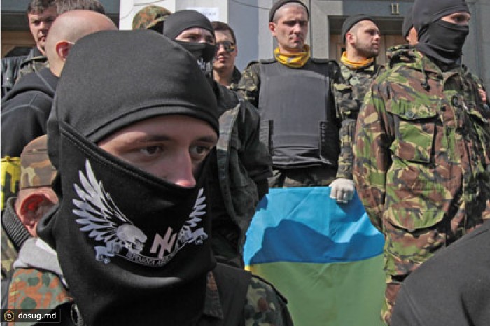 В киевском штабе «Правого сектора» обнаружили оружие