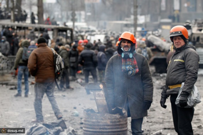 В милицию доставили полсотни участников беспорядков в Киеве