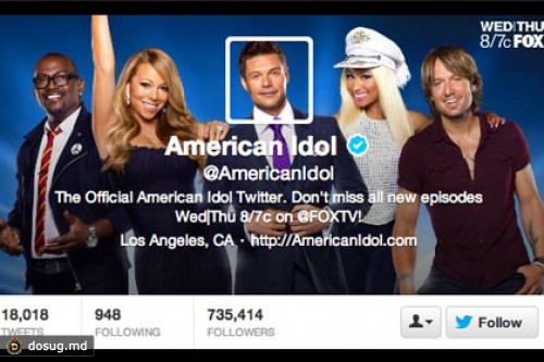 В прямом эфире American Idol появятся Twitter-голосования