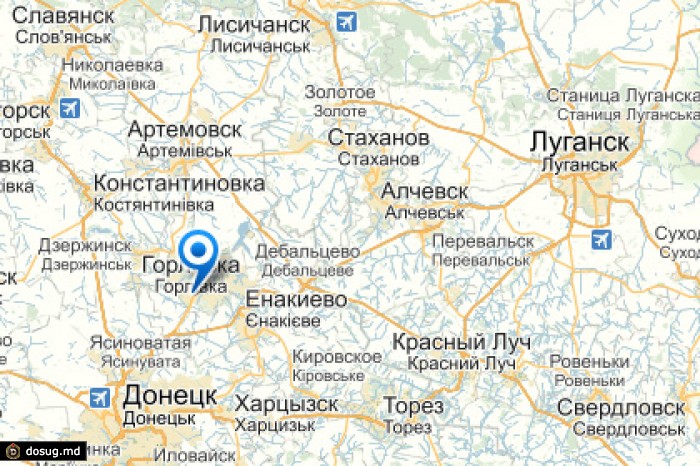 В районе Горловки заметили трехкилометровую колонну танков