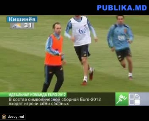 В состав символической сборной Euro-2012 входят игроки семи сборных
