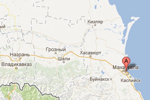 В центре Махачкалы взорвался автомобиль