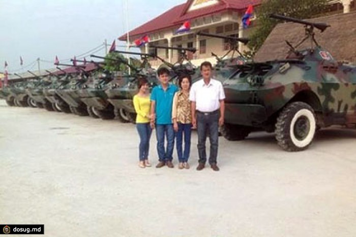 Вьетнамский фермер усовершенствовал парк камбоджийских бронемашин