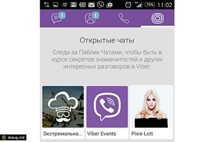 Viber предложил следить за дискуссиями знаменитостей