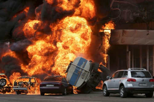 Водителя сгоревшего в Алма-Ате бензовоза признали героем