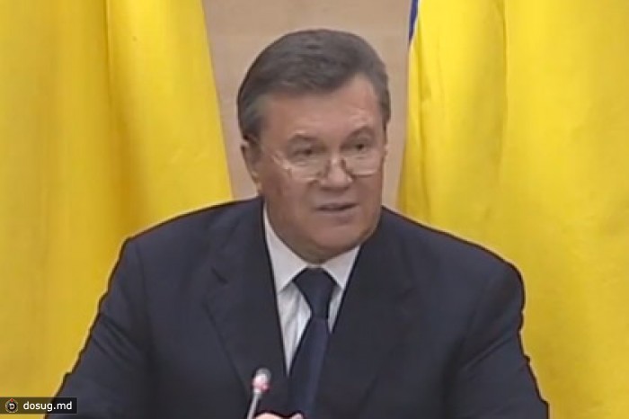 Янукович объяснил свое бегство с Украины