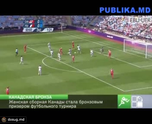 Женская сборная Канады стала бронзовым призером футбольного турнира