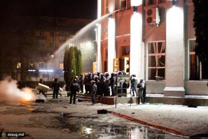 За погром в администрации Черкасской области задержали 58 человек
