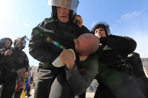 Замглавы киевской милиции уволили из-за драки на митинге