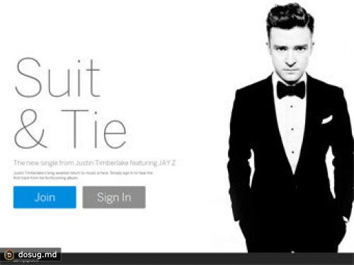 Запуск MySpace приурочили к выходу сингла Джастина Тимберлейка