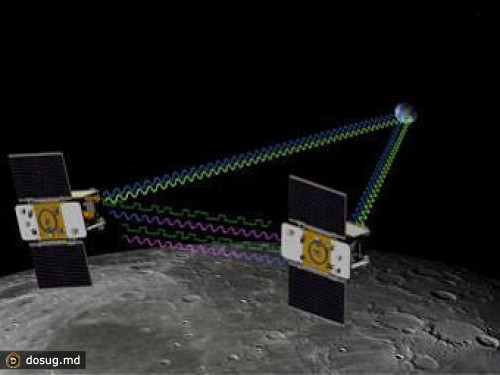 Зонды-близнецы измерили толщину лунной коры