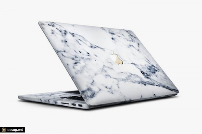 Американская фирма «отлила в мраморе» MacBook Pro