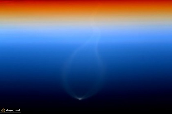 Астронавт снял запуск грузовика Cygnus с борта МКС