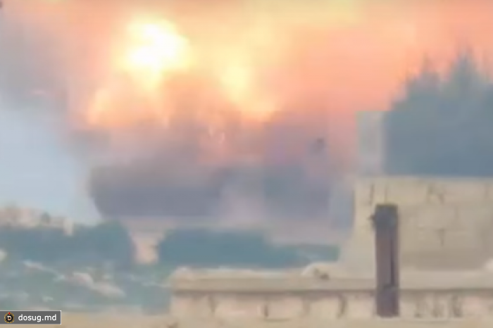 Боевики сняли на видео пуск американской противотанковой ракеты по Т-90 в Сирии