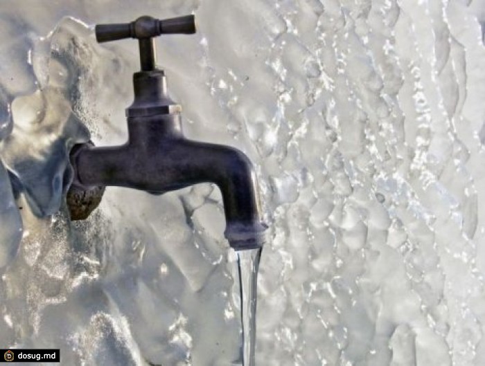 Более 200 случаев замерзания водопровода и водомеров зафиксированы в столице