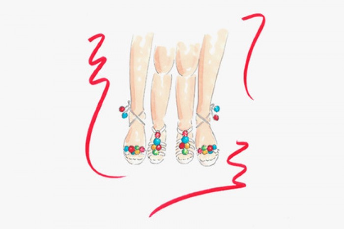Бренд Aquazzura запустил детскую коллекцию