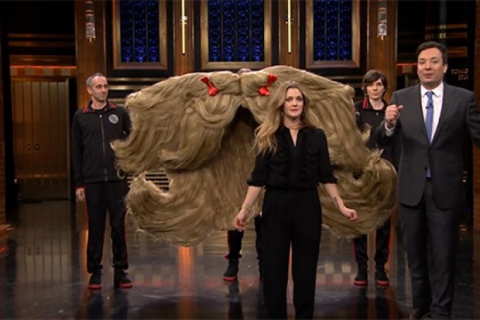 Дрю Бэрримор во время телеэфира установила три мировых рекорда