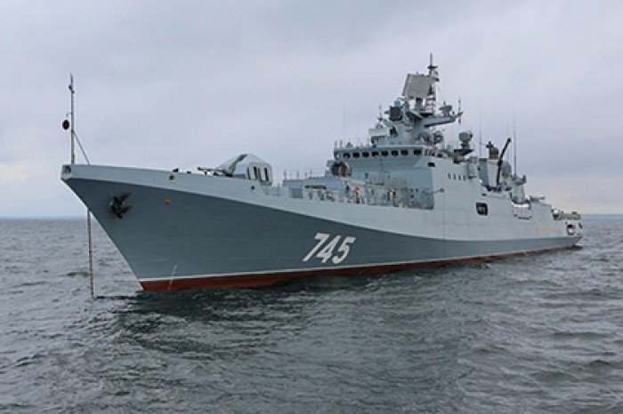 Фрегат «Адмирал Григорович» вошел в Черное море