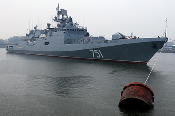 Фрегат «Адмирал Эссен» отправился из Балтийска на Черное море