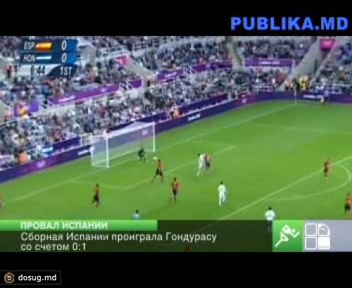 Сборная Испании проиграла Гондурасу со счетом 0:1