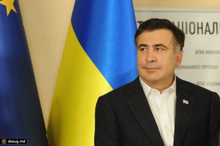 Как Саакашвили учит украинский язык