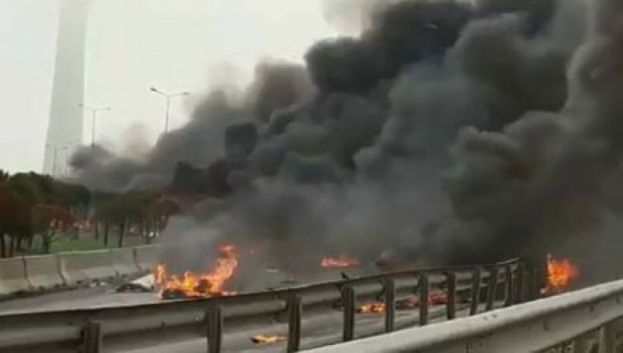 Крушение вертолета в пригороде Стамбула: погибли пять человек