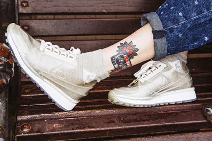Le Coq Sportif создал прозрачные кроссовки