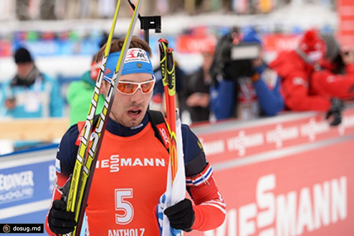 Лидер сборной России финишировал 45-м на чемпионате мира по биатлону