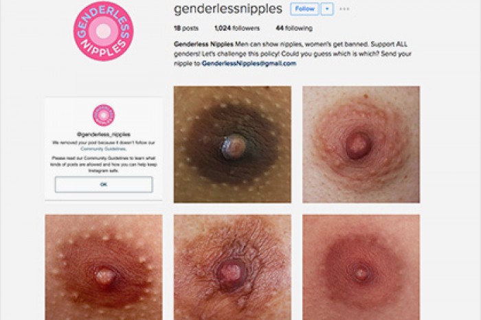 Люди начали фотографировать соски в знак протеста против политики Instagram