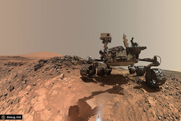 Марсоход Curiosity сделал панорамный снимок дюн на нижнем склоне горы Шарп