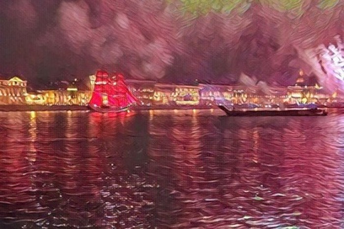Медведев поздравил выпускников с помощью приложения Prisma