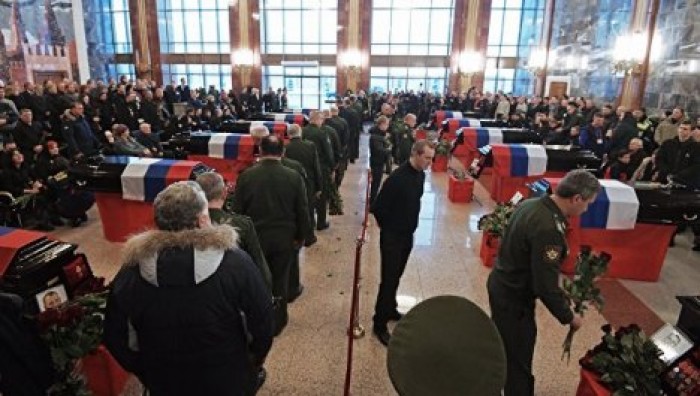Минобороны РФ попросило прощения у родственников жертв авиакатастрофы под Сочи
