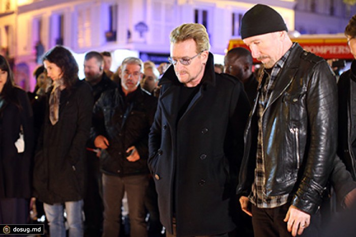 Музыканты U2 написали песню о терактах в Париже
