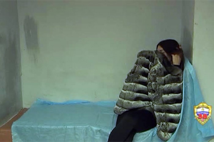 МВД показало прячущуюся под шубой участницу гонок на Gelandewagen Багдасарян