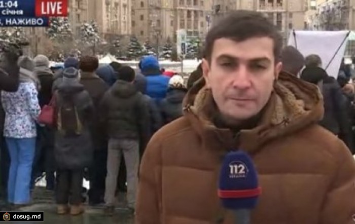 На Майдане протестуют бойцы "Донбасса"